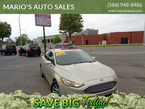 2017 Ford Fusion for sale at MARIO'S AUTO SALES in Mount Clemens MI