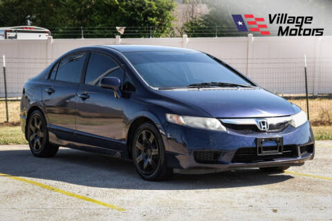 2010 Honda Civic for sale at Village Motors in Lewisville TX
