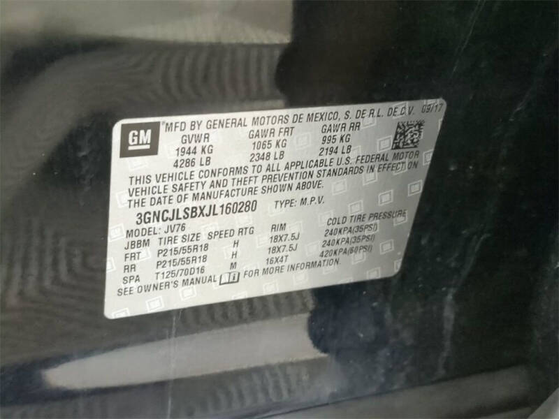 2018 Chevrolet Trax LT