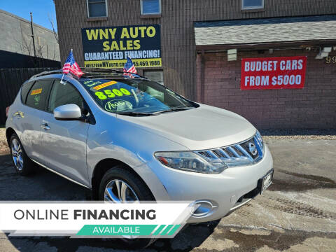 2010 Nissan Murano for sale at WNY Auto Sales - WNY Auto Budget Lot in Rochester NY
