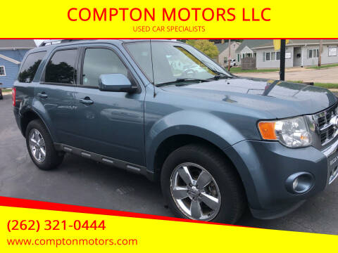 2010 Ford Escape for sale at COMPTON MOTORS LLC in Sturtevant WI