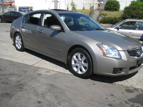 2007 Nissan Maxima for sale at UNIVERSITY MOTORSPORTS in Seattle WA