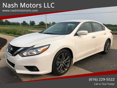 2018 Nissan Altima for sale at Nash Motors LLC in Hudsonville MI