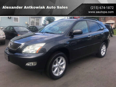 2009 Lexus RX 350 for sale at Alexander Antkowiak Auto Sales Inc. in Hatboro PA