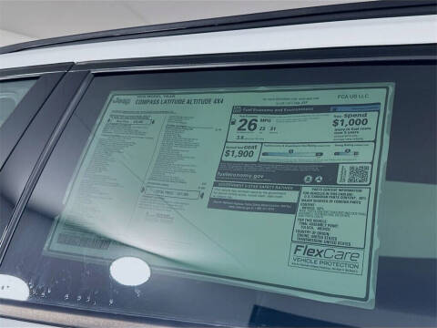 2026 Jeep Compass Latitude Altitude