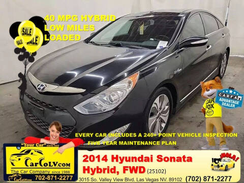 2014 Hyundai Sonata Hybrid for sale at The Car Company in Las Vegas NV