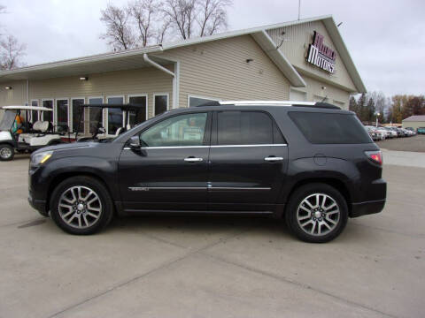 2015 GMC Acadia for sale at Milaca Motors in Milaca MN