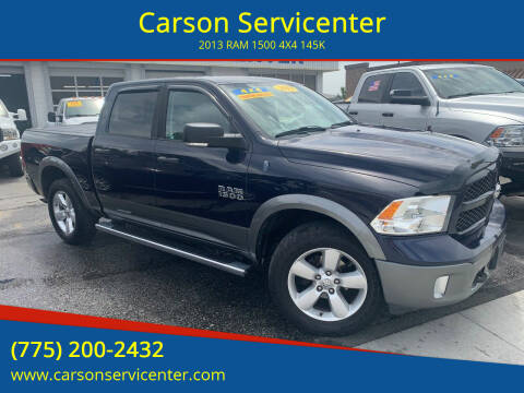2013 RAM Ram Pickup 1500 for sale at Carson Servicenter in Carson City NV