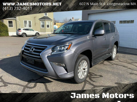 2017 Lexus GX 460 for sale at James Motors Inc. in East Longmeadow MA