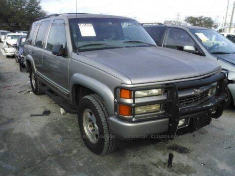 2000 Chevrolet Tahoe Limited/Z71 for sale at Solares Auto Sales in Miami FL