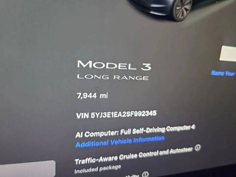 2025 Tesla Model 3 Long Range