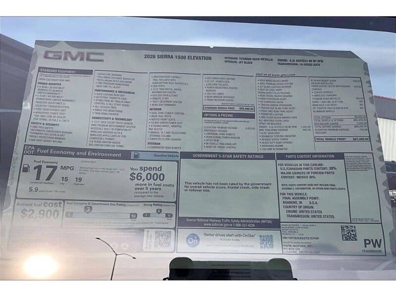 2026 GMC Sierra 1500