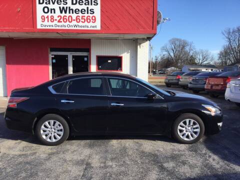 2015 Nissan Altima for sale at Daves Deals on Wheels in Tulsa OK