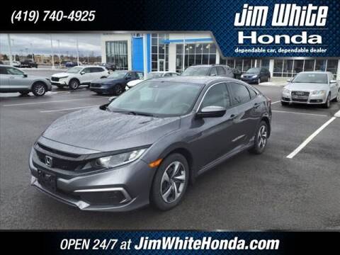 2019 Honda Civic for sale at The Credit Miracle Network Team at Jim White Honda in Maumee OH