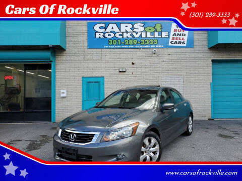 2010 Honda Accord for sale at Cars Of Rockville in Rockville MD