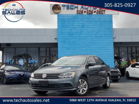 2016 Volkswagen Jetta for sale at Tech Auto Sales in Hialeah FL