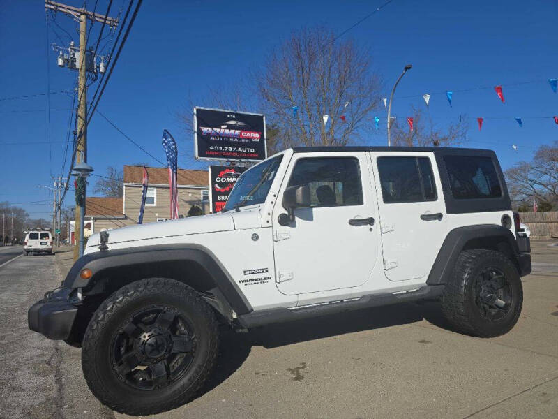 2015 Jeep Wrangler Unlimited for sale at Prime Cars USA Auto Sales LLC in Warwick RI