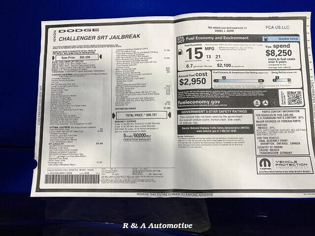 2022 Dodge Challenger