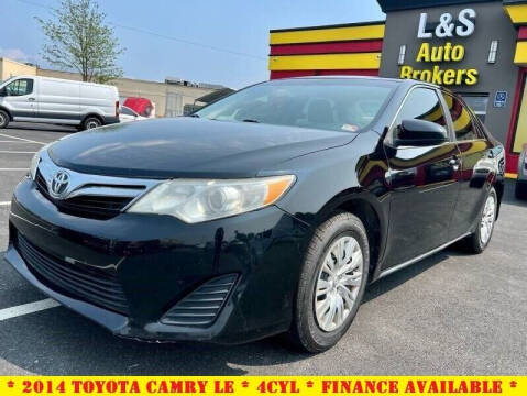 2014 Toyota Camry for sale at L & S AUTO BROKERS in Fredericksburg VA