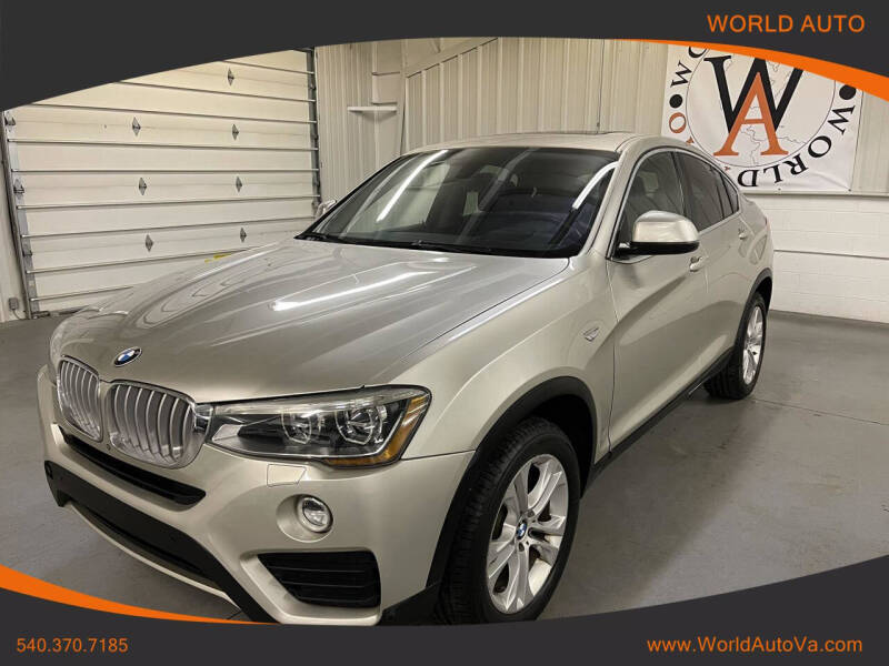 2016 BMW X4 for sale at World Auto in Fredericksburg VA