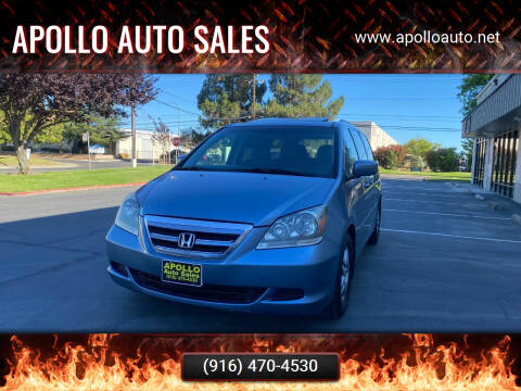 2007 Honda Odyssey for sale at APOLLO AUTO SALES in Sacramento CA