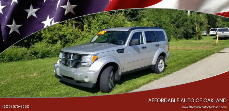 2007 Dodge Nitro for sale at Big Deal LLC in Whitewater WI