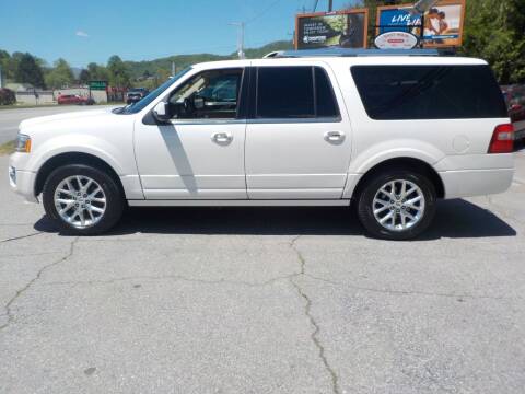 2016 Ford Expedition EL for sale at EAST MAIN AUTO SALES in Sylva NC