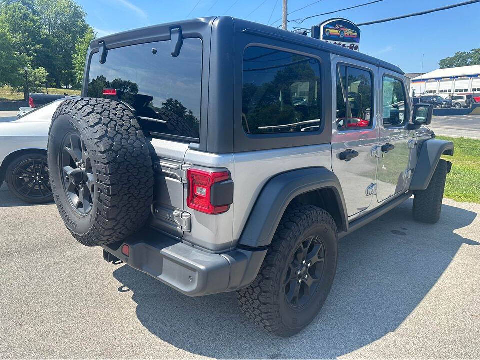 2020 Jeep Wrangler Unlimited for sale at GOTTA GO AUTO SALES LLC in Sellersburg, IN