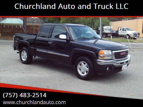 2007 GMC Sierra 1500 Classic for sale at Churchland Auto and Truck LLC in Portsmouth VA