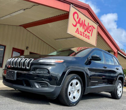 2016 Jeep Cherokee for sale at Sandlot Autos in Tyler TX