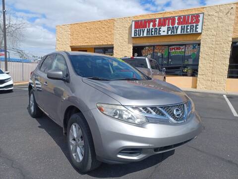 2011 Nissan Murano for sale at Marys Auto Sales in Phoenix AZ