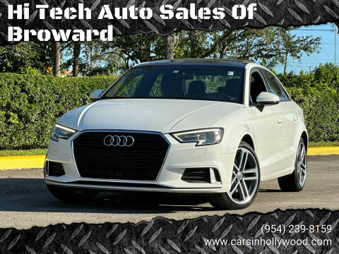 2017 Audi A3 for sale at Hi Tech Auto Sales Of Broward in Hollywood FL