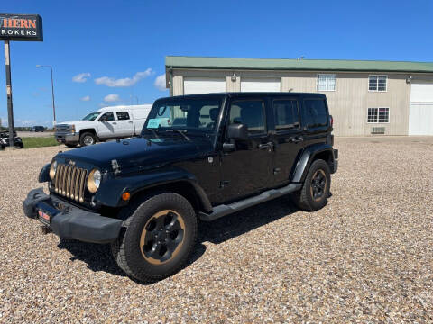 2014 Jeep Wrangler Unlimited for sale at Northern Car Brokers in Belle Fourche SD