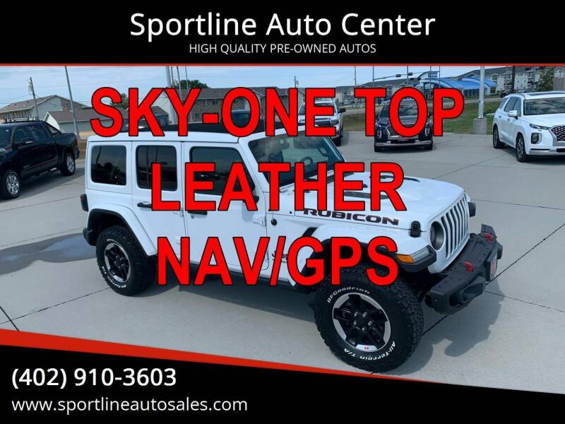 2020 Jeep Wrangler Unlimited for sale at Sportline Auto Center in Columbus NE
