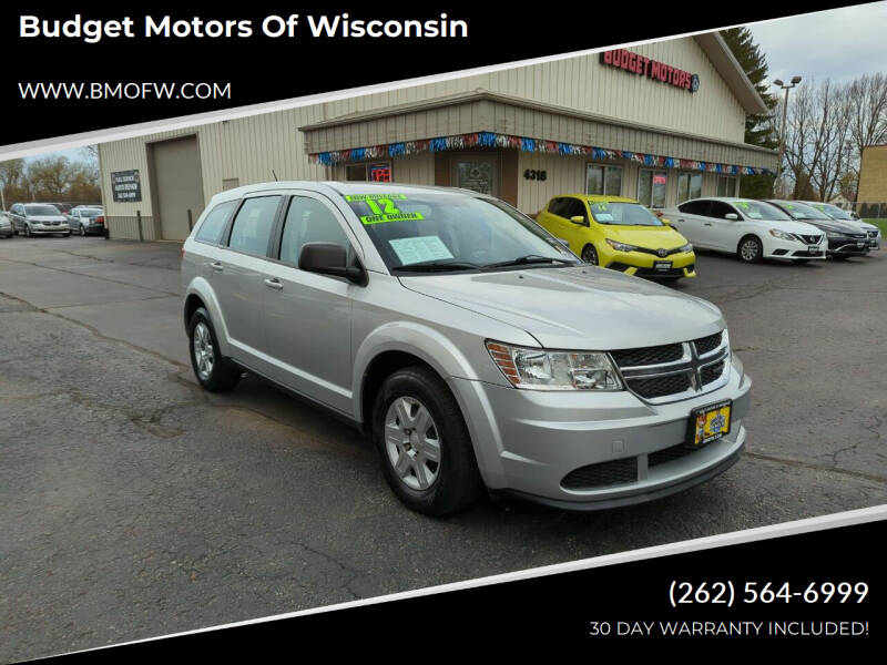2012 Dodge Journey for sale at Budget Motors of Wisconsin in Racine WI