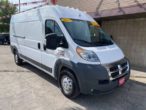 2018 RAM ProMaster for sale at West College Auto Sales in Menasha WI