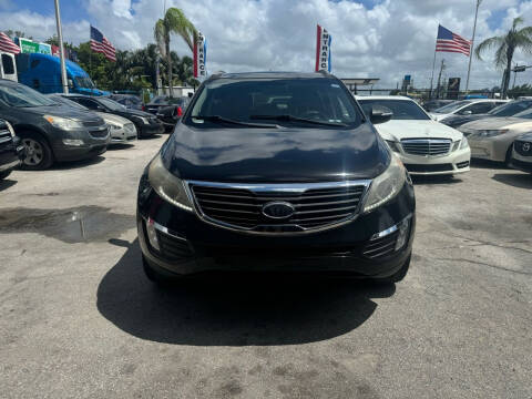 2012 Kia Sportage for sale at America Auto Wholesale Inc in Miami FL