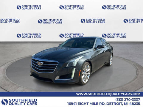 2016 Cadillac CTS for sale at SOUTHFIELD QUALITY CARS in Detroit MI