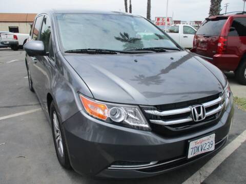 2014 Honda Odyssey for sale at F & A Car Sales Inc in Ontario CA