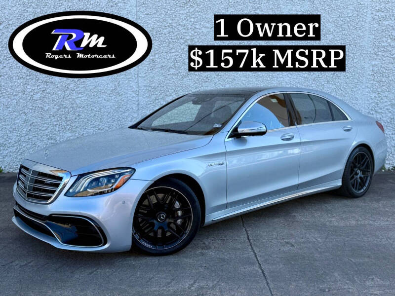 2019 Mercedes-Benz S-Class for sale at ROGERS MOTORCARS in Houston TX