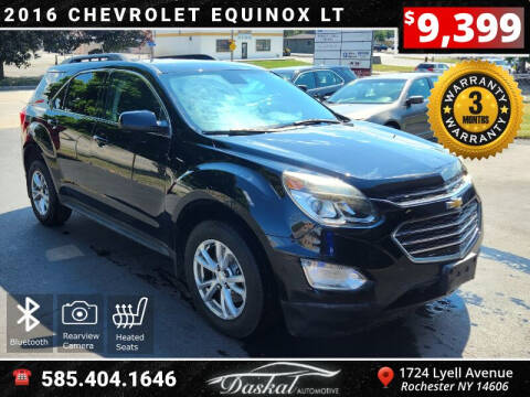 2016 Chevrolet Equinox for sale at Daskal Auto LLC in Rochester NY