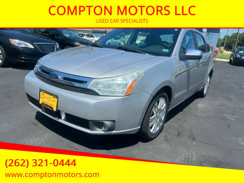 2010 Ford Focus for sale at COMPTON MOTORS LLC in Sturtevant WI