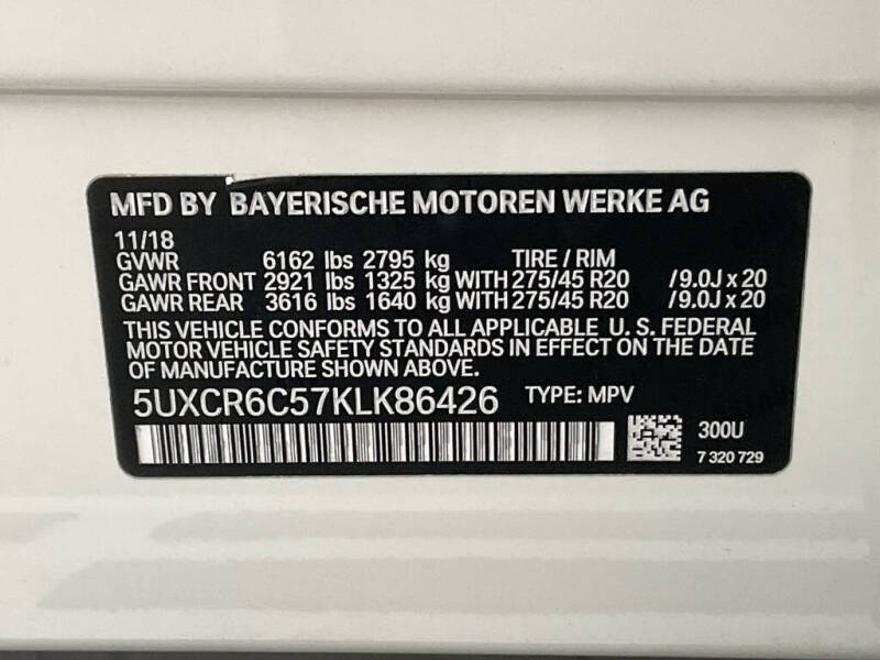 2019 BMW X5 xDrive40i