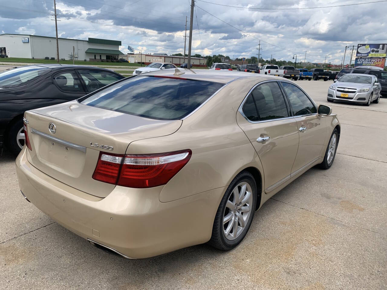 Gold 2009 Lexus LS 460 Base 4dr Sedan 2
