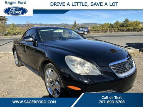 2006 Lexus SC 430 for sale at Sager Ford in Saint Helena CA