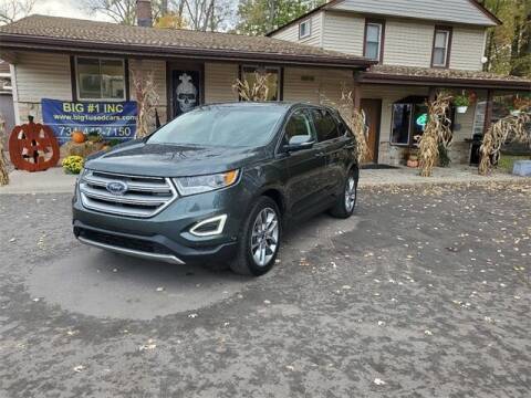 2015 Ford Edge for sale at BIG #1 INC in Brownstown MI