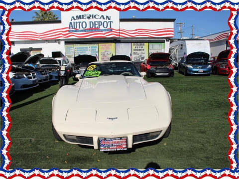 1979 Chevrolet Corvette for sale at American Auto Depot in Modesto CA