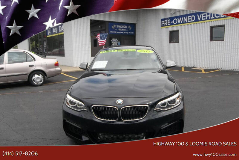 2015 BMW 2 Series for sale at Highway 100 & Loomis Road Sales in Franklin WI