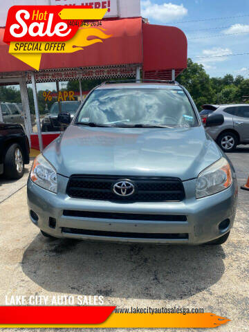 2008 Toyota RAV4 for sale at LAKE CITY AUTO SALES in Forest Park GA