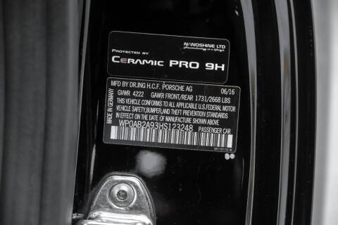 2017 Porsche 911 Carrera S